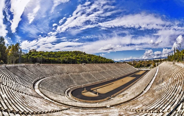 Panathenaisches Olympiastadion in Athen, Griechenland