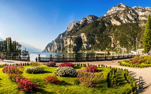 Landschaft in Riva del Garda am Gardasee