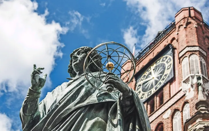 das alte Rathaus in Toruń, Polen