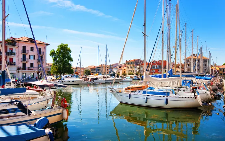 Grado an der Nordküste der Adia, Italien