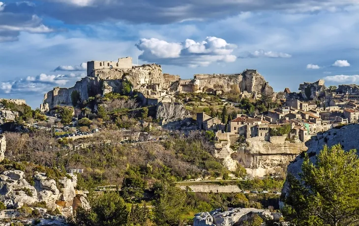 Les Baux-de-Provence in Frankreich 