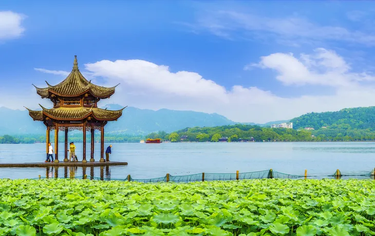 der Westsee in Hangzhou, China