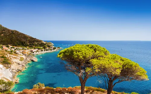 Italienische Insel Elba