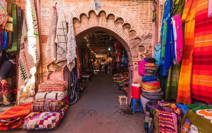 Jemaa el-Fna - das pulsierende Herz der Medina (Altstadt) von Marrakesch, Marokko