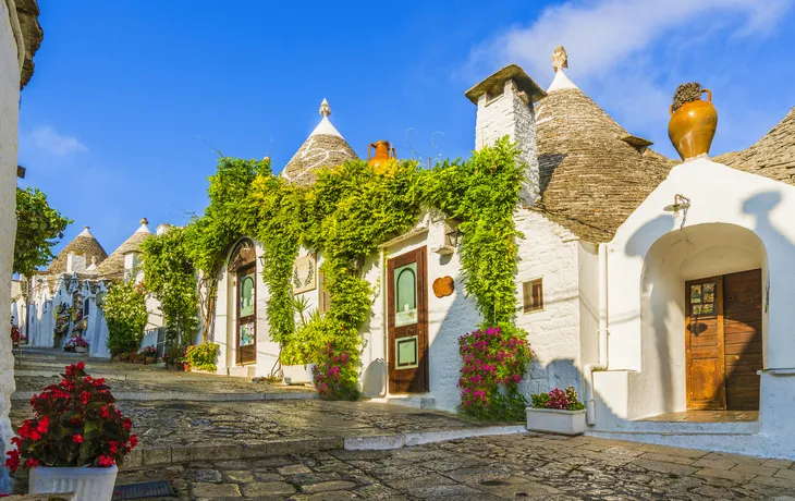 Alberobello in Apulien