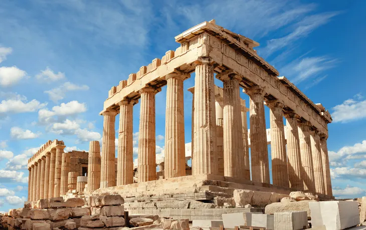 Parthenon auf der Akropolis in Athen