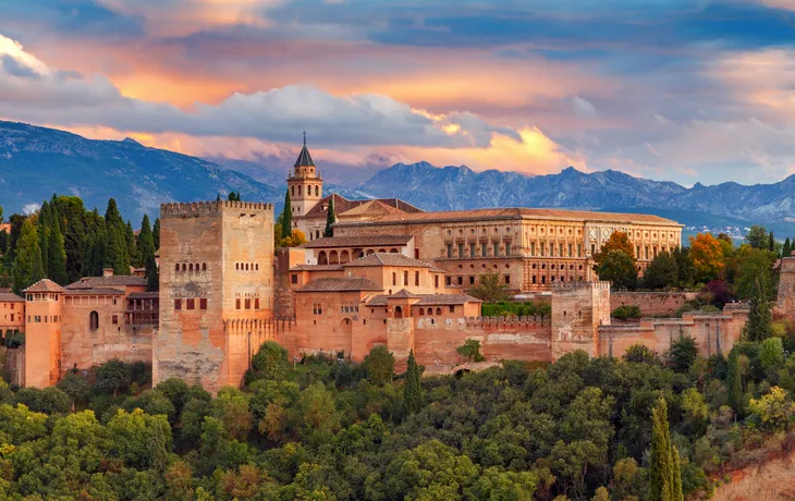 Festungs- und Palastanlage Alhambra in Granada