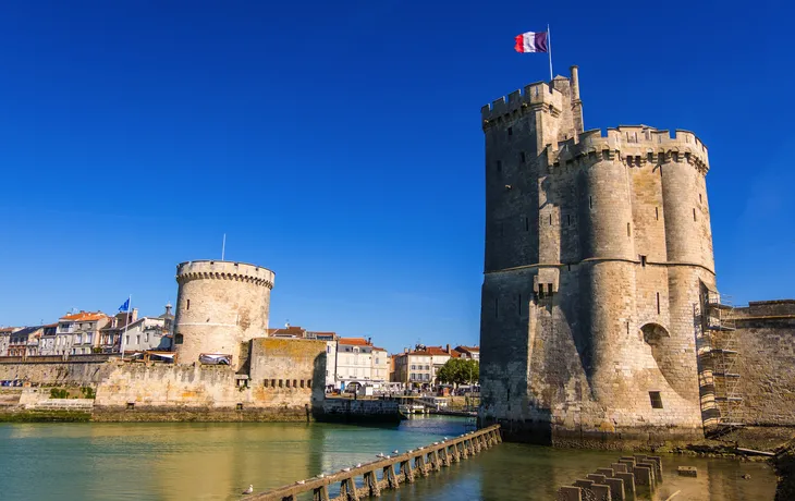 Hafen in La Rochelle, Frankreich