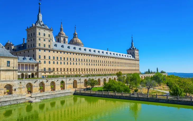 Königlicher Sitz von San Lorenzo von El Escorial in der Nähe von Madrid