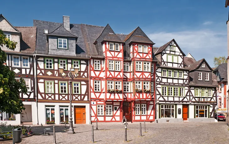 Fachwerk-Ensemble rund um das Jerusalemhaus in Wetzlar/Lahn