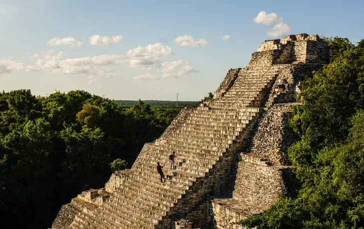 Maya-Ruinen von Becan auf der Halbinsel Yucatán