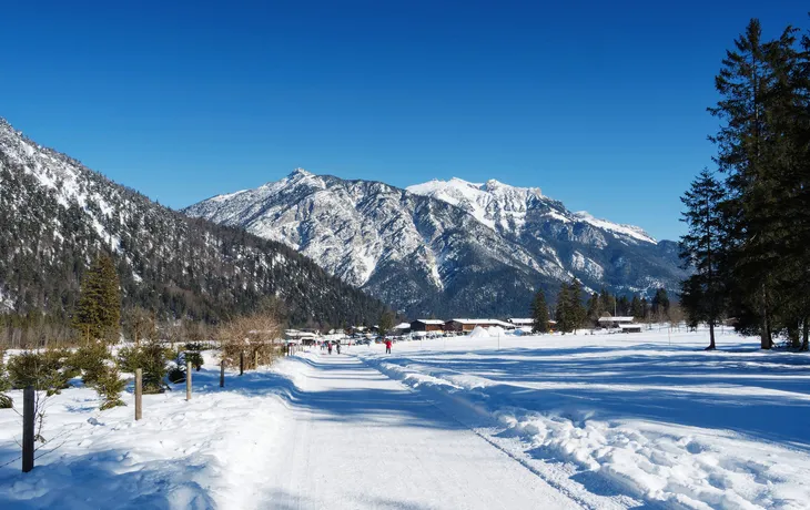 Pertisau am Achensee im Winter