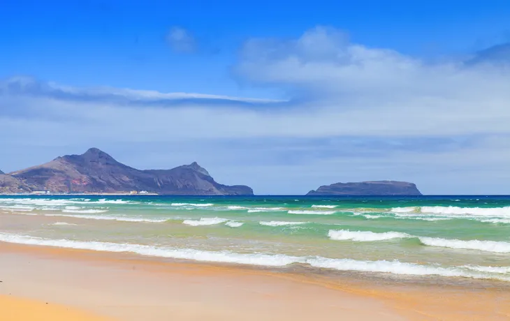 Sandstrand der Insel Porto Santo
