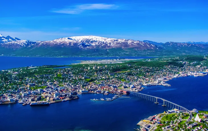 Sommeransicht von Tromsø