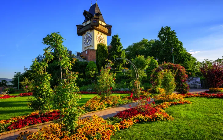 Graz, Uhrturm auf dem Schlossberg