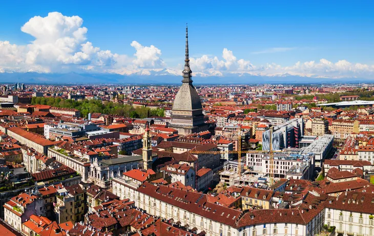 Luftaufnahme von Turin, Italien